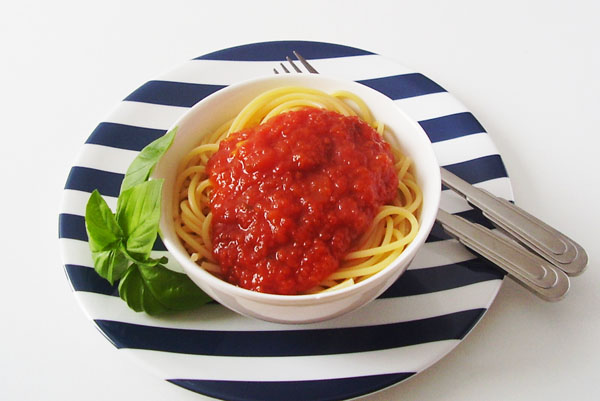 Tomato Salsa: Frugal and best spaghetti sauce ever !