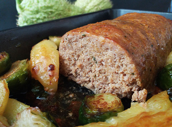 Meatloaf with Chayote brings traditional meatloaf recipe to a higher level. Chayote gives a healthy kick with it's mild taste.