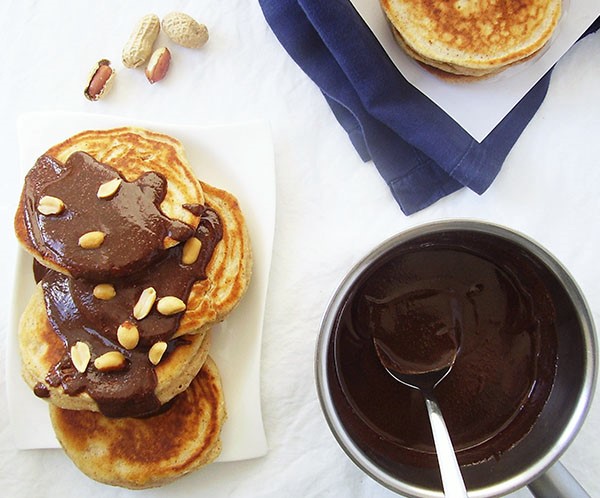 Peanut Butter Pancakes: to make a great start for the brand new day !