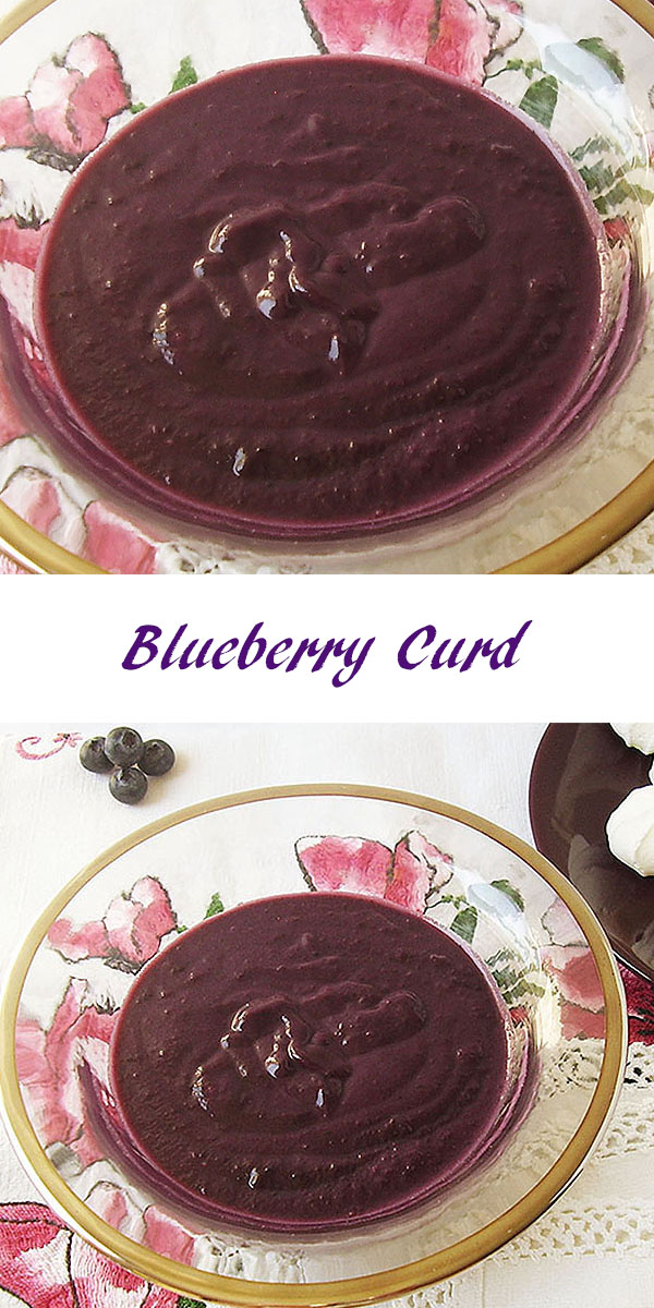 Blueberry Curd: the best investment of the season!