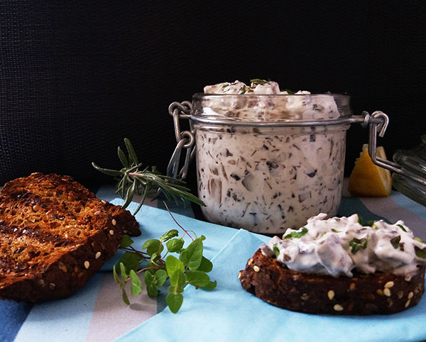 Herbed Mushroom Spread Recipe : made in 7 minutes only !