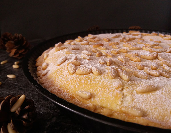 Grandmother’s Pine Nut Pie : Torta della Nonna con Pignoli recipe.
