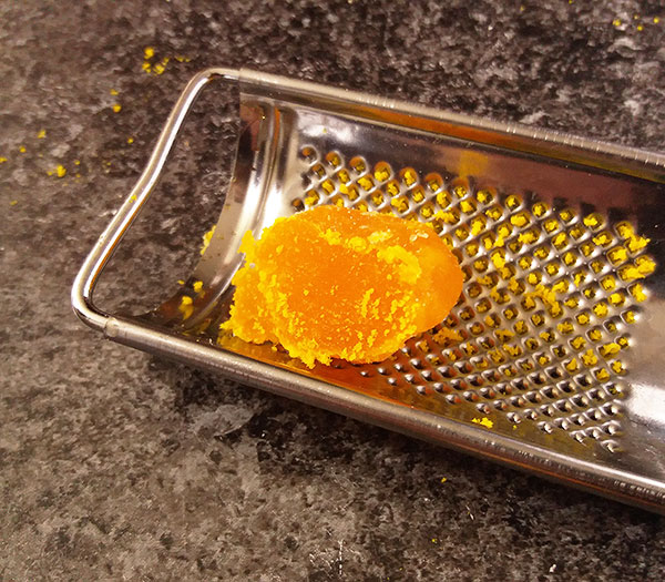 Cured Egg Yolks are perfect replacement for salty hard cheese, grated and sprinkled over your favourite pasta, risotto, or tomato salad. Three ingredients only!