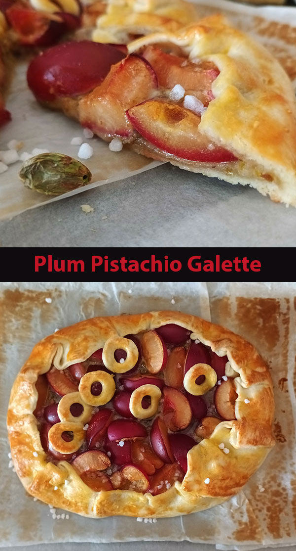 Plum Pistachio Galette recipe makes the best of plums and pistachio frangipane with ready to use dough. This Italian plum galette is so simple to make and so tasty to enjoy once the plums are ripe! Plum Pistachio Galette recipe makes the best of plums and pistachio frangipane with ready to use dough. This Italian plum galette is so simple to make and so tasty to enjoy once the plums are ripe!