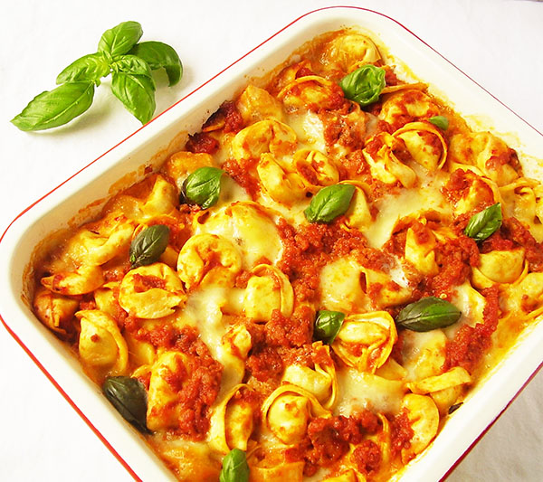 Tortellini al Forno Facile 2pots2cook
