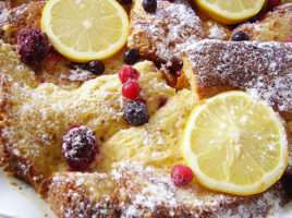 Panettone Leftovers Breakfast Bake | 2pots2cook