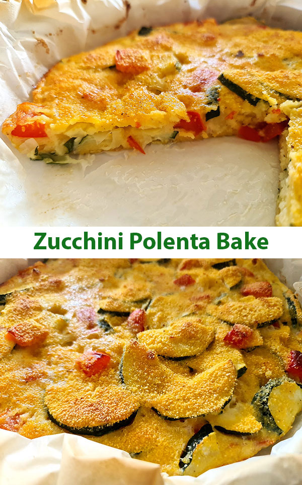 Zucchini Polenta Bake is one of the best simple dishes one can make using summer squash. Zucchini Polenta Bake is one of the best simple dishes one can make using summer squash.