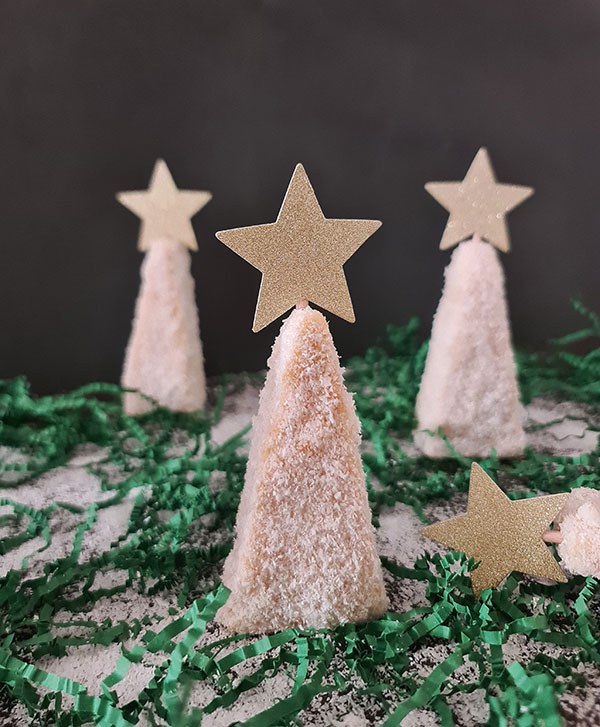 Christmas Lamingtons are festive twist of well-known Australian recipe. Perfect surprise for children! Christmas Lamingtons are festive twist of well-known Australian recipe. Perfect surprise for children!