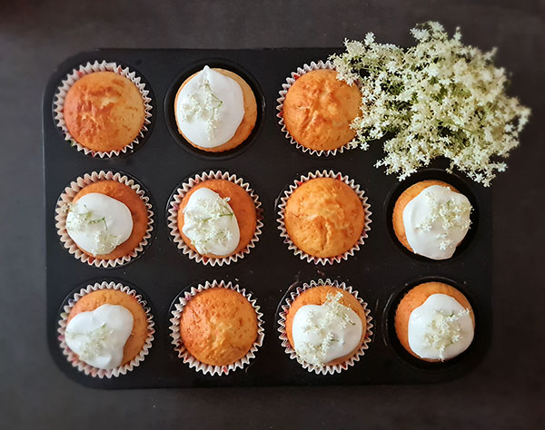 Lemon Cupcakes with Elder flower Cream Cheese Frosting are perfectly balanced flower scented cupcakes with lemon and cream cheese on the top. Lemon Cupcakes with Elder flower Cream Cheese Frosting are perfectly balanced flower scented cupcakes with lemon and cream cheese on the top.