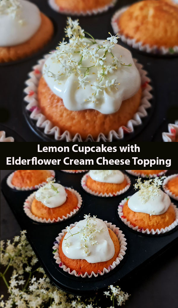 Lemon Cupcakes with Elder flower Cream Cheese Frosting are perfectly balanced flower scented cupcakes with lemon and cream cheese on the top. Lemon Cupcakes with Elder flower Cream Cheese Frosting are perfectly balanced flower scented cupcakes with lemon and cream cheese on the top.