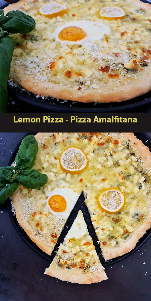 Lemon Pizza (Pizza Amalfitana) is the best pizza version to enjoy during summer. It's refreshing and light, full of lemon flavours, fresh herbs, mozzarella, feta, and Parmesan . Lemon Pizza (Pizza Amalfitana) is the best pizza version to enjoy during summer. It's refreshing and light, full of lemon flavours, fresh herbs, mozzarella, feta, and Parmesan .