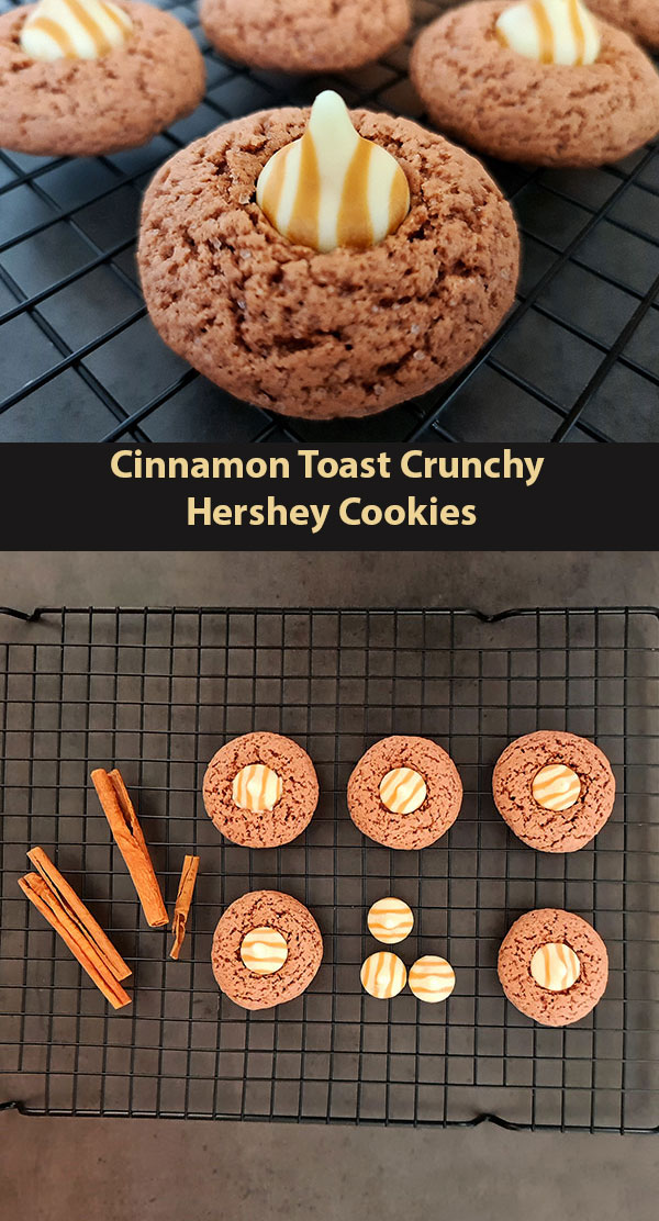 Cinnamon Toast Crunch Hershey Cookies are great and festive but easy to make cookies. Perfect for Thanksgiving and Christmas! Cinnamon Toast Crunch Hershey Cookies are great and festive but easy to make cookies. Perfect for Thanksgiving and Christmas!